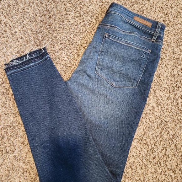 Articles of Society - Raw Hem Ankle Jeans Size: 28 - Picture 2 of 5